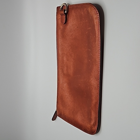 Gucci bronze leather clutch or cosmetic pouch - Picture 4 of 4